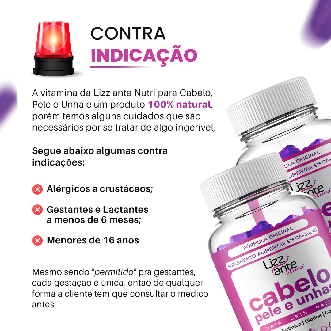 Lizz Ante Nutri é seguro? Tem contraindicações? Lizz Ante Nutri é seguro? Tem contraindicações?
