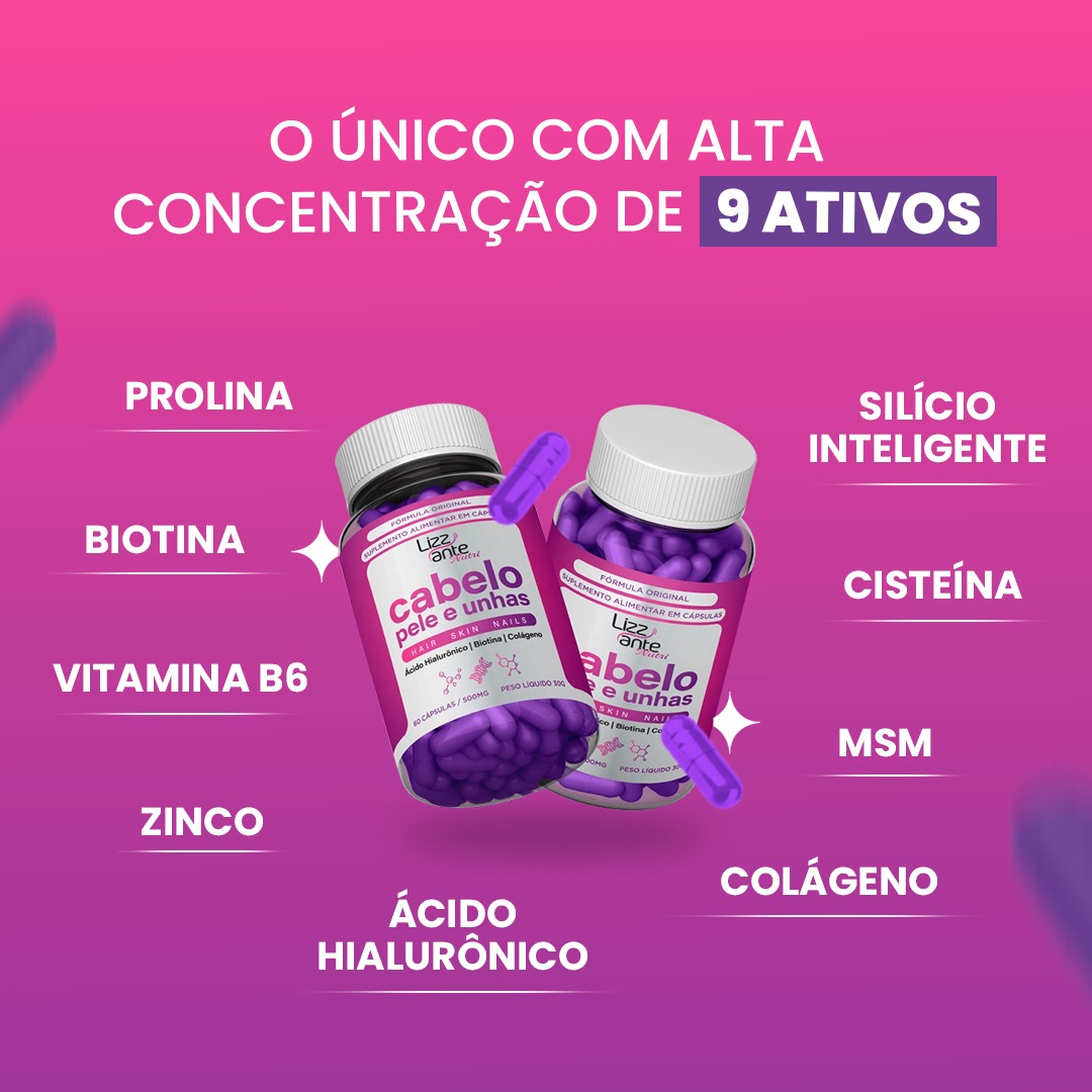 Suplemento Lizz Ante Nutri: Benefícios Reais para Beleza de Dentro para Fora Suplemento Lizz Ante Nutri: Benefícios Reais para Beleza de Dentro para Fora