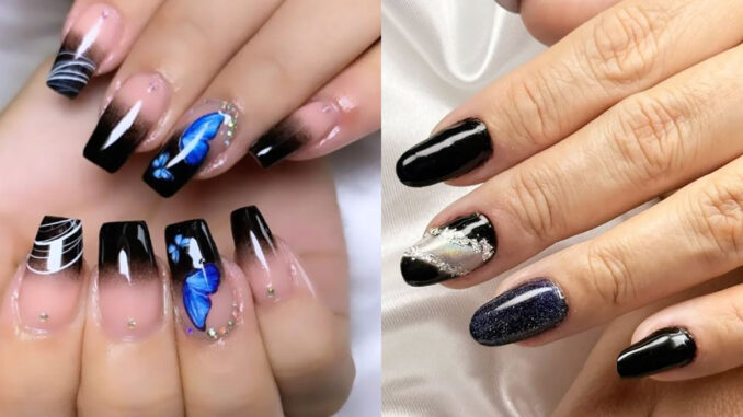Unhas Pretas Lindas: Ideias para se Inspirar + Significados e Tendências