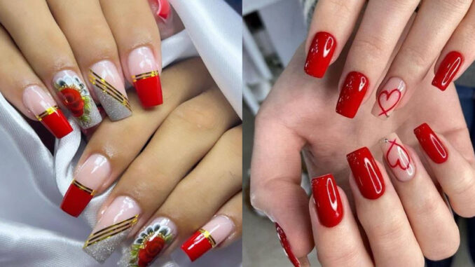 Unhas Vermelhas Modernas Fotos Para Se Inspirar.