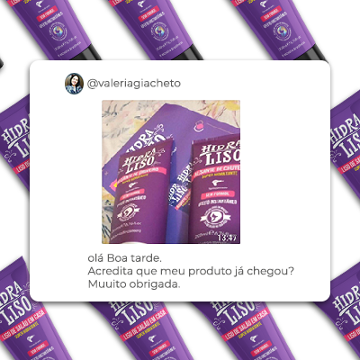 Hidraliso cabelo macio sedoso e alinhado.