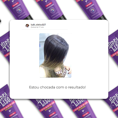 Benefícios do hidraliso cabelo hidratado e liso.