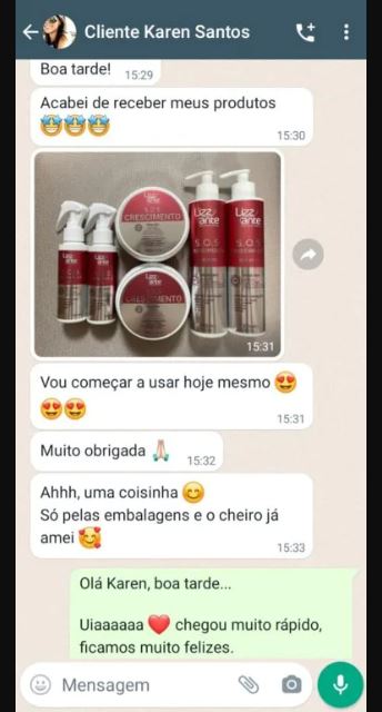 Kit S.O.S Crescimento Capilar para crescimento rápido e saudável.