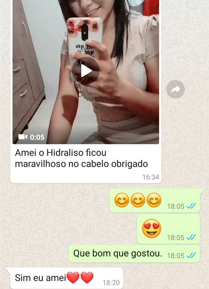 Hidraliso tratamento completo para reduzir frizz.