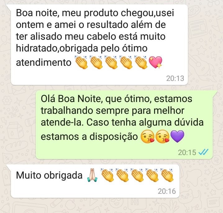 Hidraliso resultado profissional feito em casa.