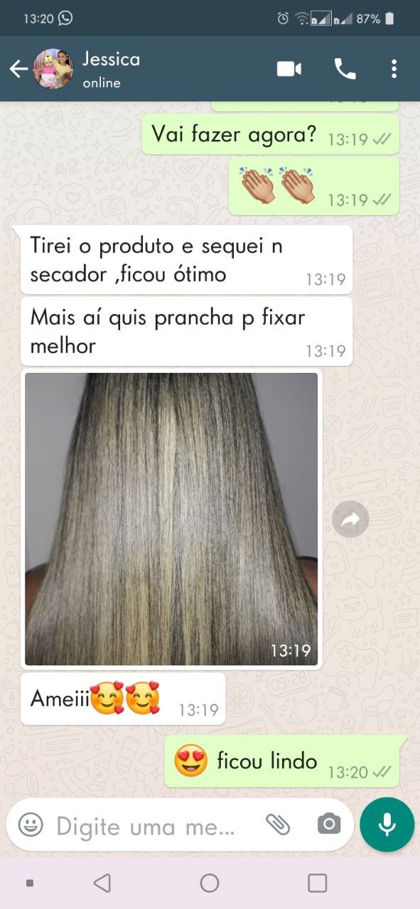 Cabelo liso com hidraliso sem formol resultado.
