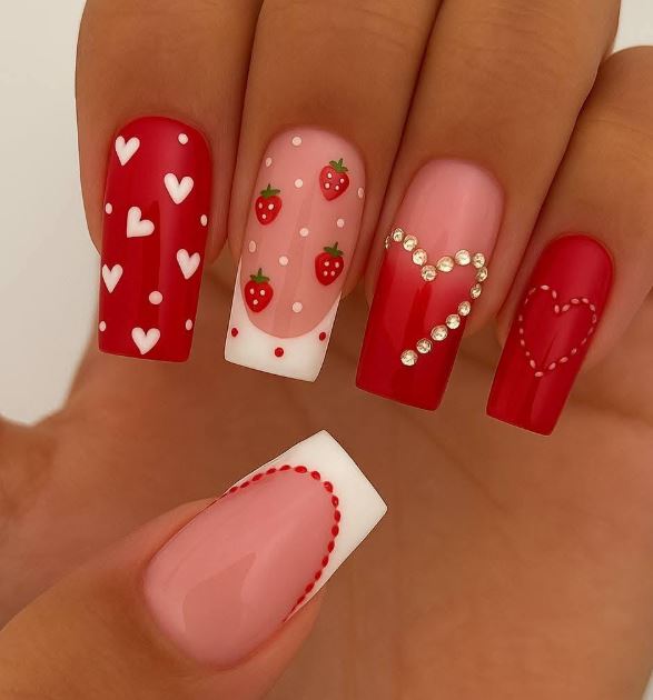 Ideias de unhas vermelhas para qualquer ocasião.