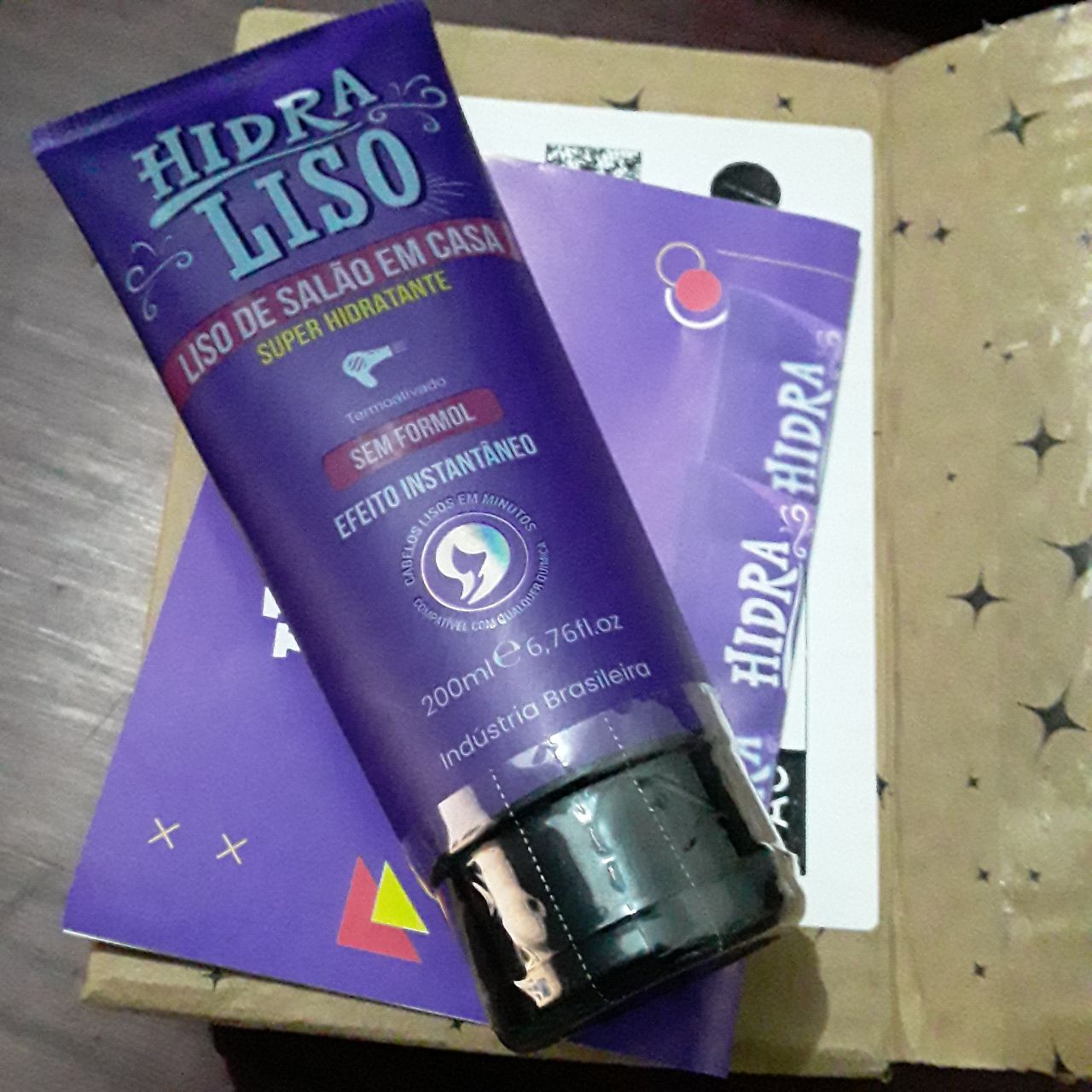 Como fica o cabelo após usar hidraliso.