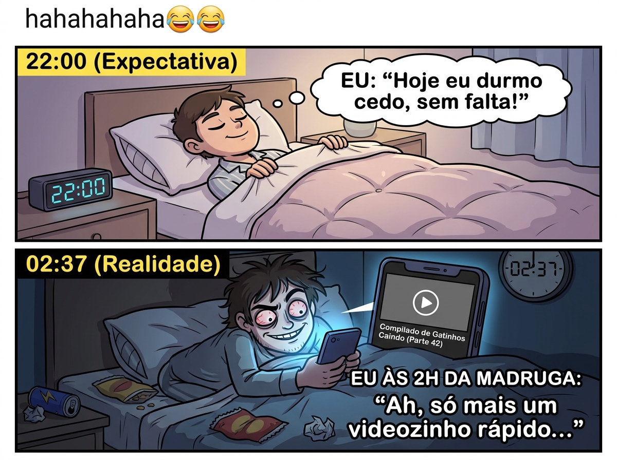 Dormir cedo ou ver série?