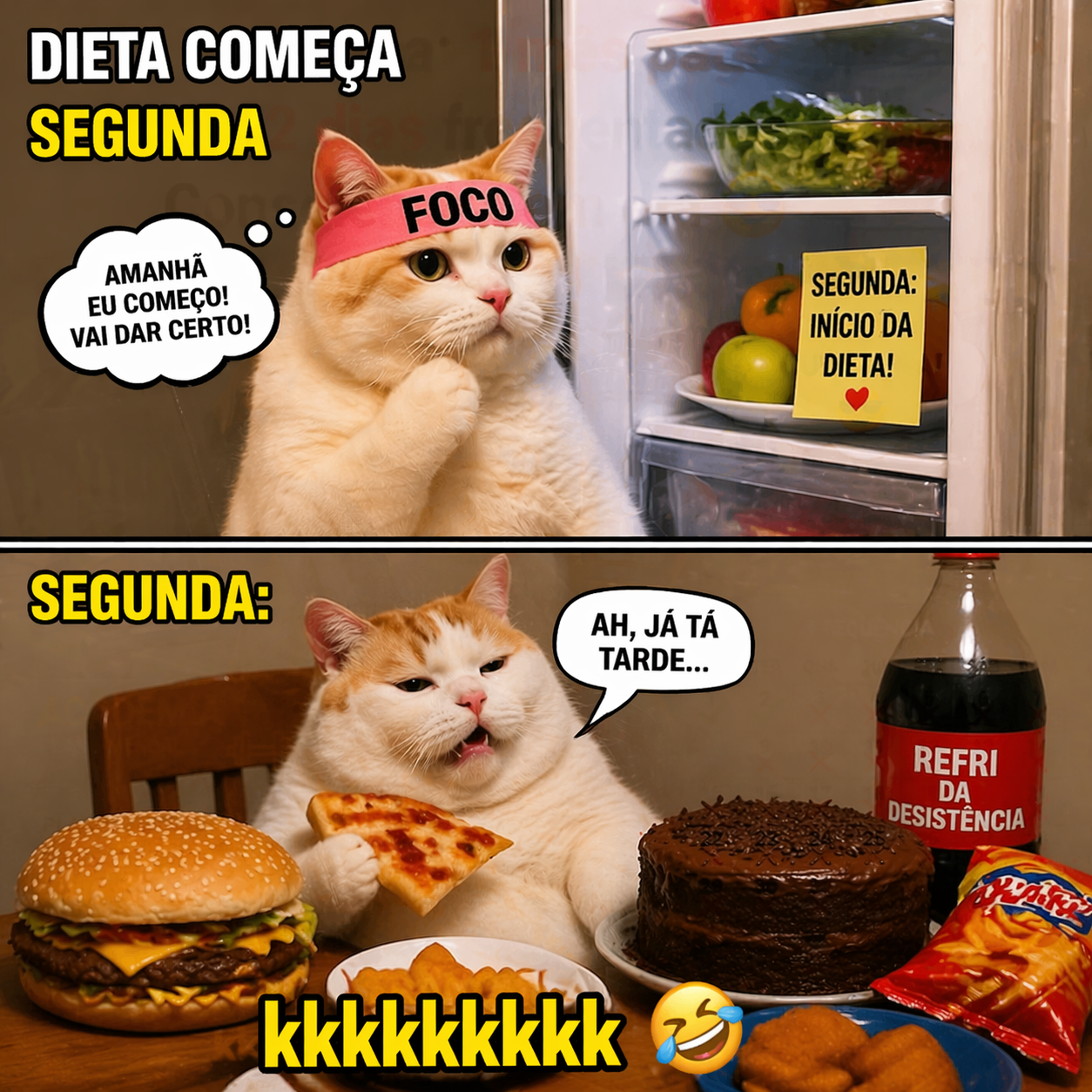 2. Dieta começa segunda