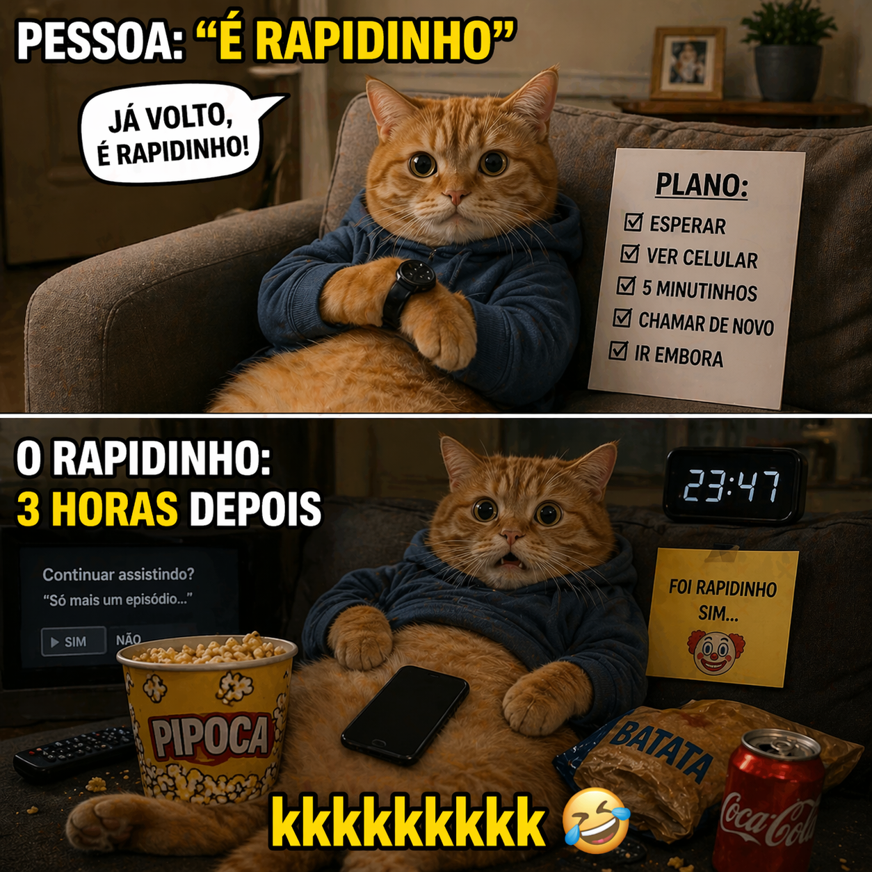 4. Pessoa: “é rapidinho”
