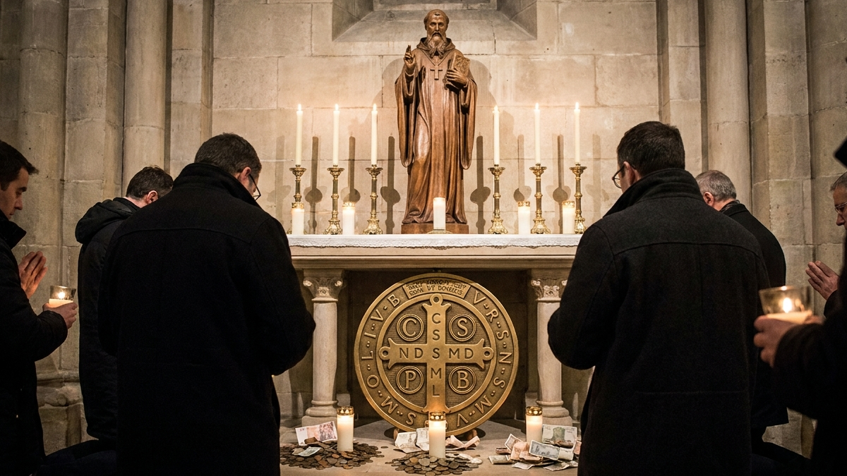 Benefícios espirituais da oração de São Bento:
