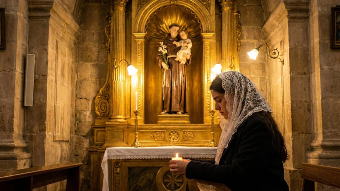 Oração de Santo Antônio para Casar Rápido.