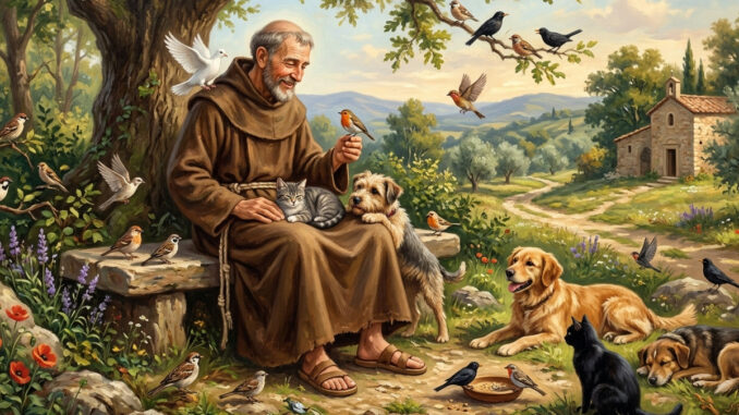 Poderosa oração de São Francisco de Assis para os animais
