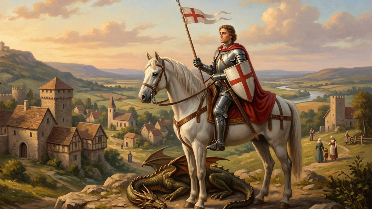 São Jorge foi um soldado romano que se tornou um dos santos mais populares do cristianismo.