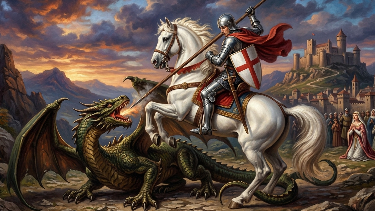 Orações de São Jorge para proteção espiritual. Orações de São Jorge para proteção espiritual.