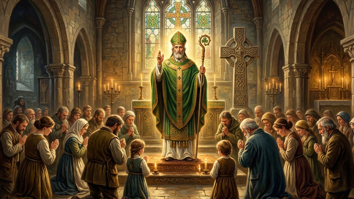 São Patrício e a Couraça Espiritual. São Patrício e a Couraça Espiritual.